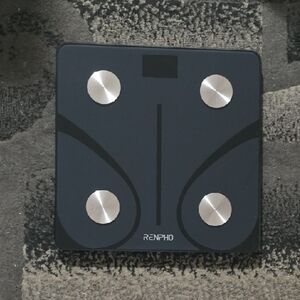 RENPHO Black Digital Bathroom Scale